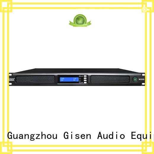 Gisen new model professional power amplifier manufacturer for performance