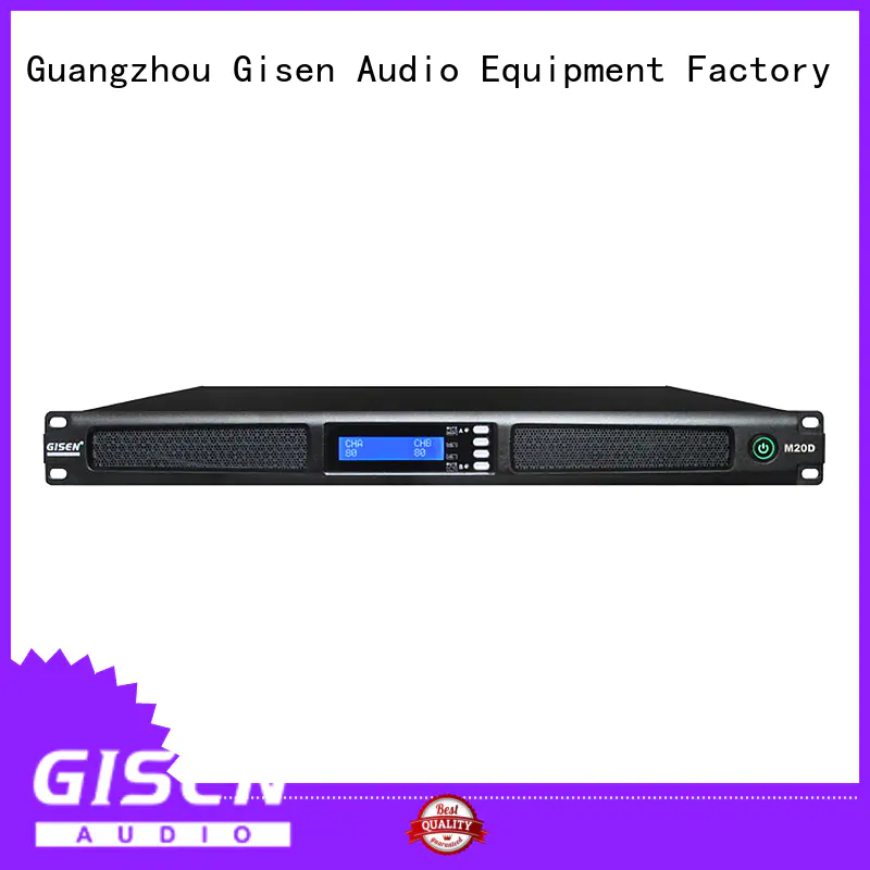 Gisen class sound amplifier manufacturer for venue