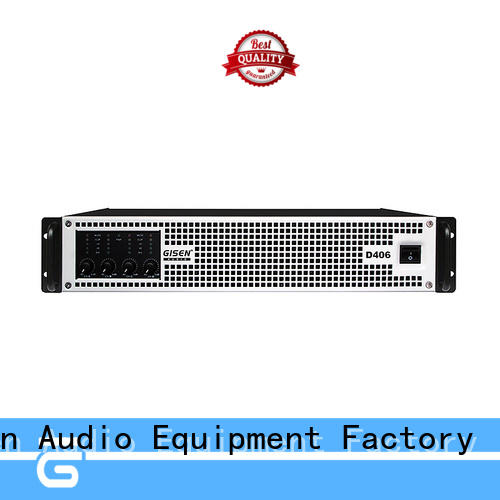 Gisen guangzhou dj amplifier fast shipping for performance