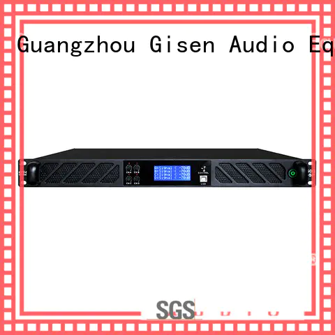 Gisen high quality homemade audio amplifier manufacturer