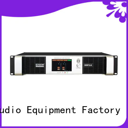 Gisen high quality best power amplifier in the world supplier for venue