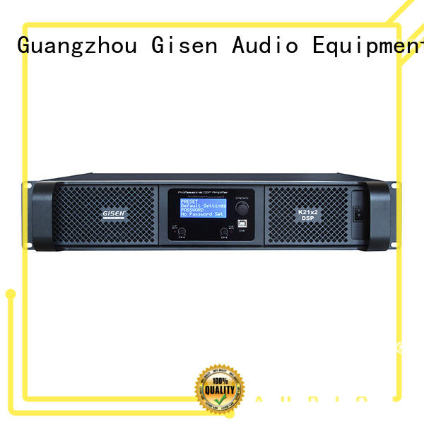 Gisen amplifier multi channel amplifier manufacturer for performance
