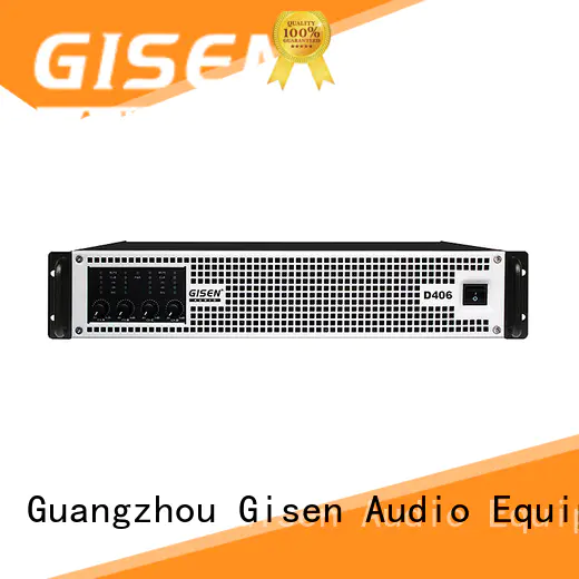 Gisen guangzhou dj amplifier supplier for meeting