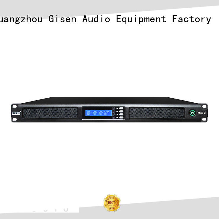 Gisen digital audio power amplifier supplier for venue