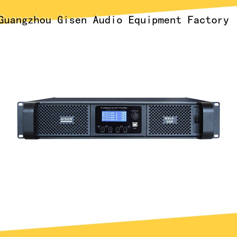 Gisen dsp direct digital amplifier manufacturer for stage