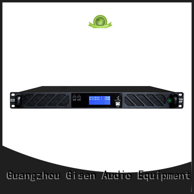 Gisen professional professional dj amplifier dsp for various occations