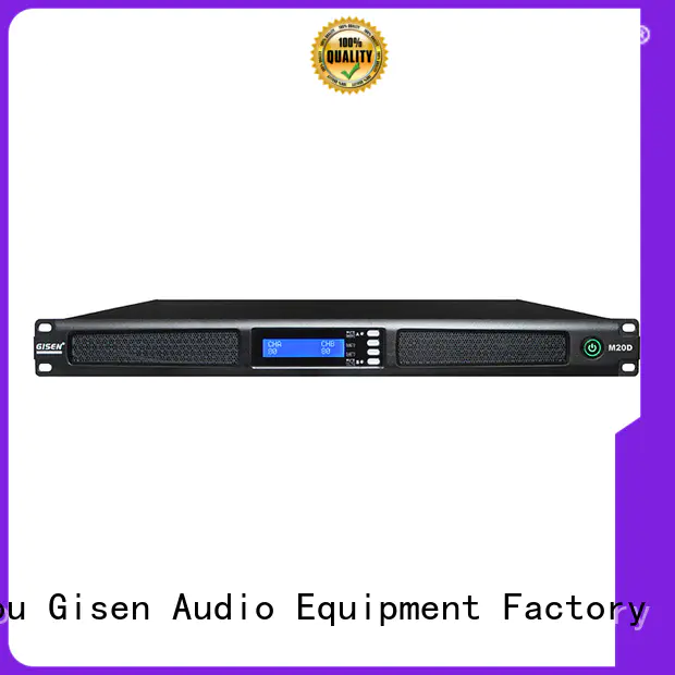 Gisen new model audio power amplifier wholesale for performance