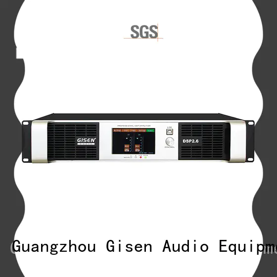 Gisen high quality best power amplifier in the world supplier for stage
