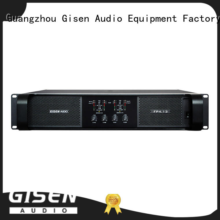 Gisen unrivalled quality party amplifier 4x1300w for various occations