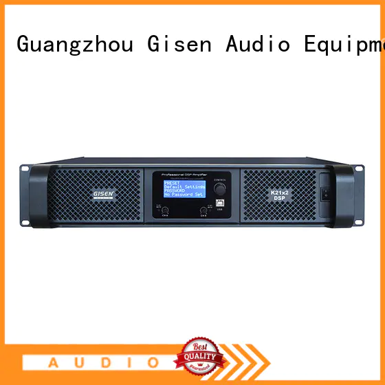 Gisen professional best power amplifier in the world 2100wx4 for performance