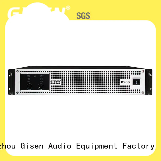 Gisen high efficiency class d amplifier wholesale for ktv