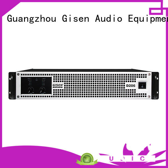 Gisen professional sound digital amplifier fast shipping for entertaining club
