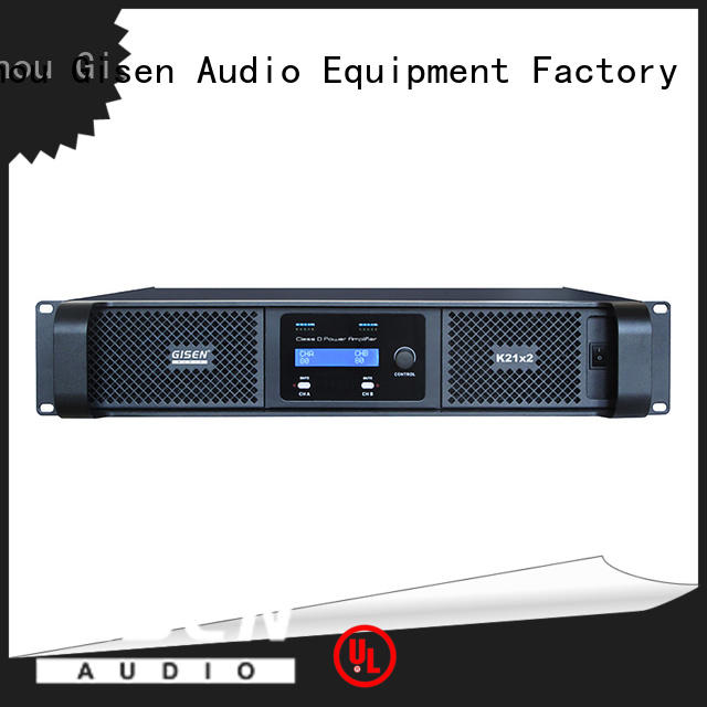 Gisen power dj amplifier wholesale for meeting