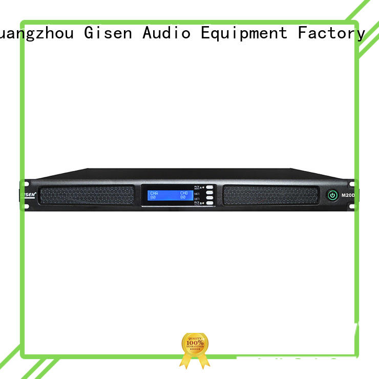 Gisen new model 4 channel amplifier manufacturer for performance