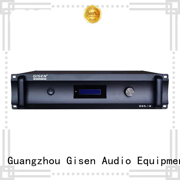 Gisen low distortion home theater amplifier exporter for ktv
