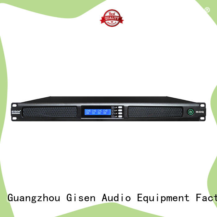 Gisen amplifier professional power amplifier manufacturer for venue