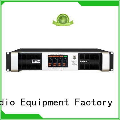 Gisen channel dsp power amplifier supplier