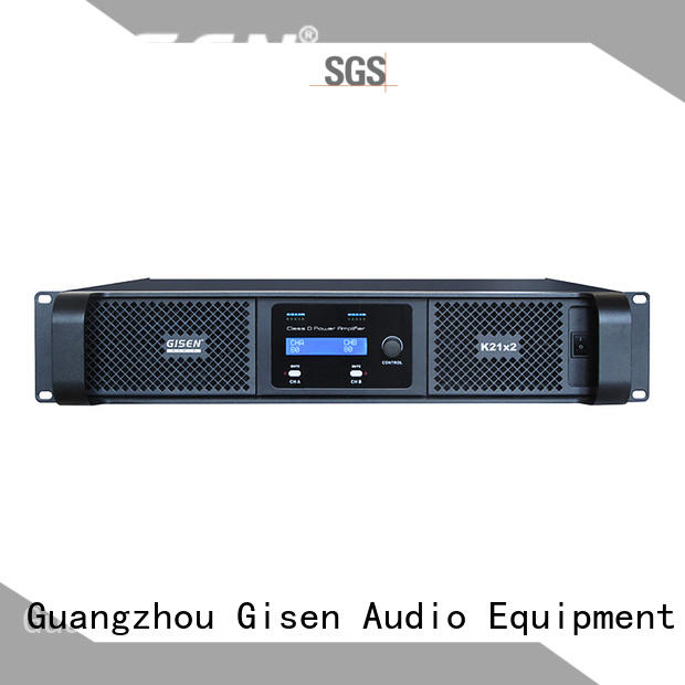 Gisen advanced best class d amplifier wholesale for entertaining club
