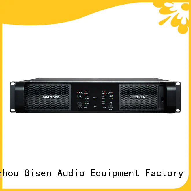 Gisen class home audio amplifier one-stop service supplier for vocal concert