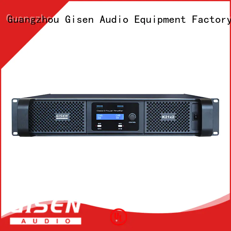 Gisen guangzhou digital audio amplifier wholesale for entertaining club