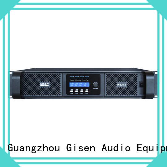 Gisen high efficiency home stereo power amplifier wholesale for entertaining club