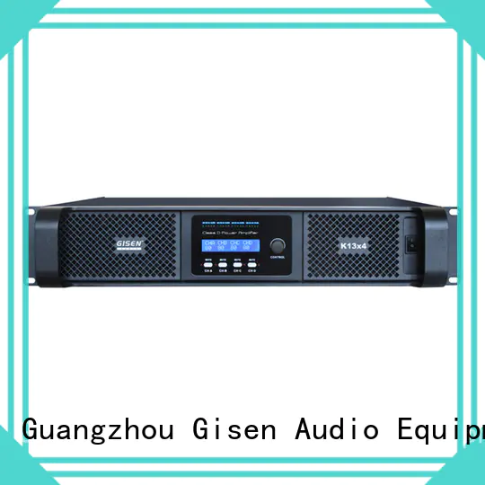 Gisen high efficiency home stereo power amplifier wholesale for entertaining club