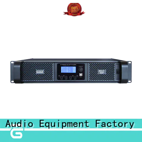Gisen dsp dj sound amplifier wholesale for venue