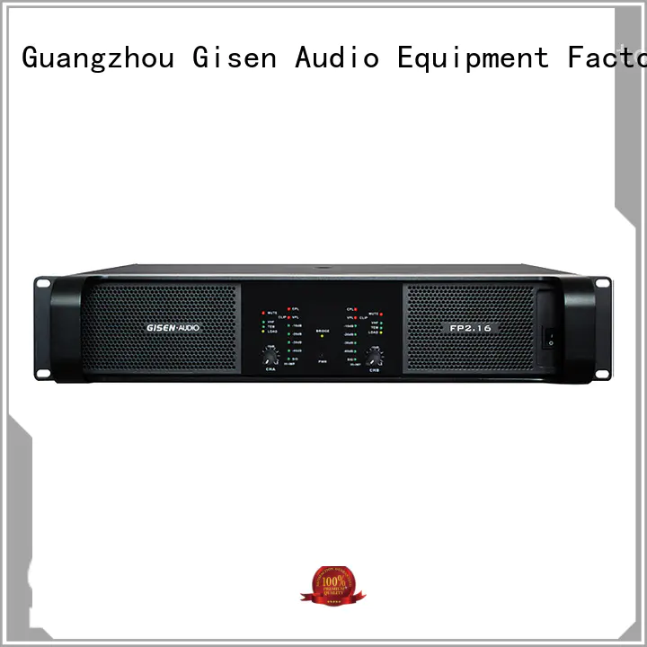 Gisen power music amplifier one-stop service supplier for night club