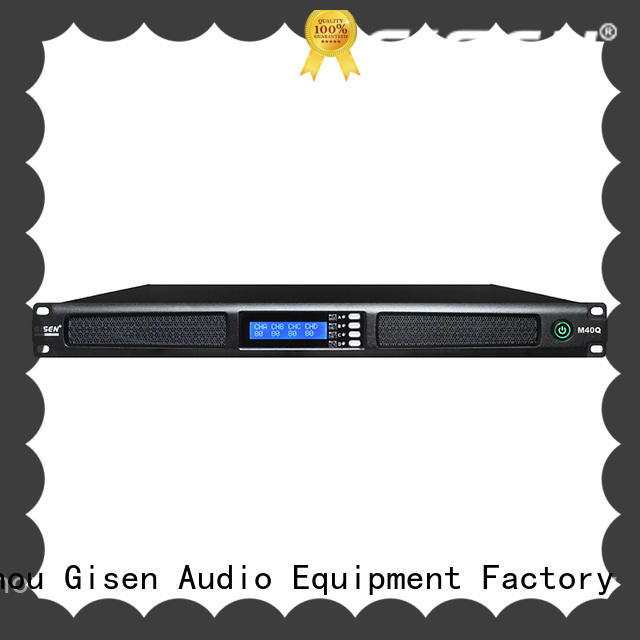 Gisen new model 1u digital power amplifier wholesale for venue