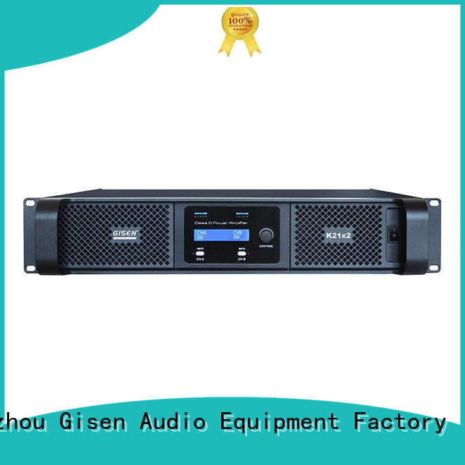 Gisen guangzhou dj amplifier fast shipping for ktv