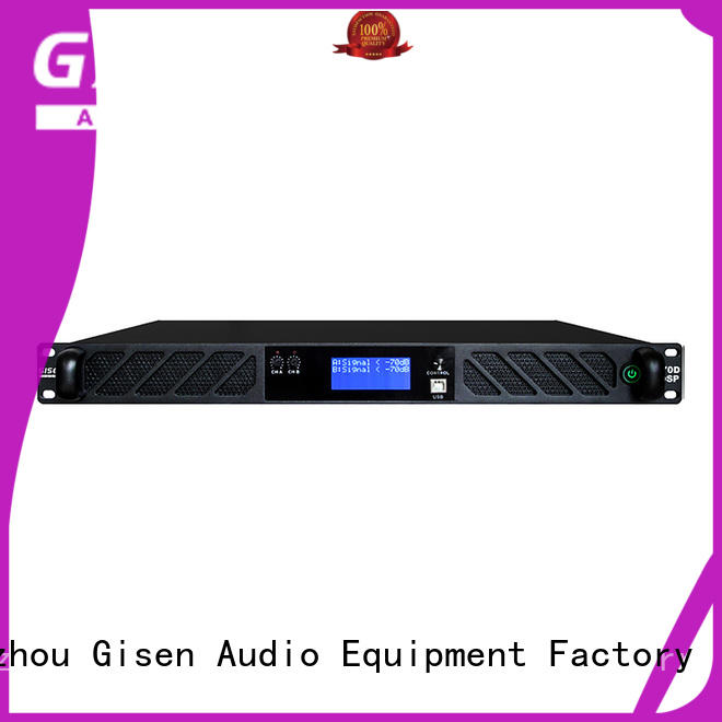 Gisen multiple functions best power amplifier in the world supplier for stage