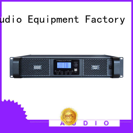 Gisen touch screen dj power amplifier manufacturer for performance