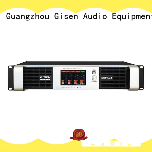 Gisen dsp amplifier sound system supplier for various occations