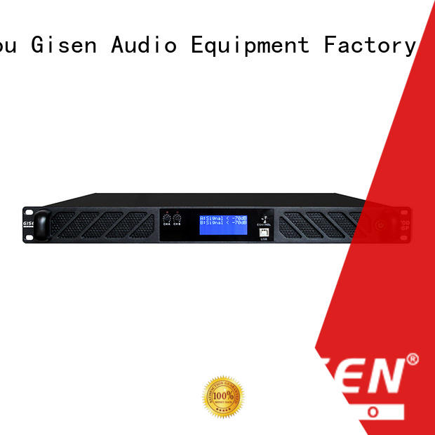 Gisen 1u amplifier sound system manufacturer for venue