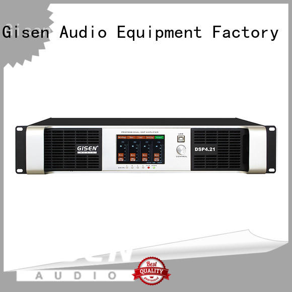 Gisen 2100wx2 dsp amplifier wholesale for performance