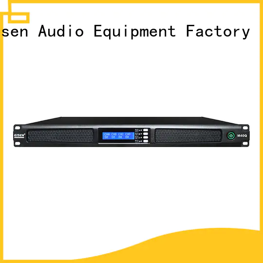 Gisen new model digital stereo amplifier series for entertainment club