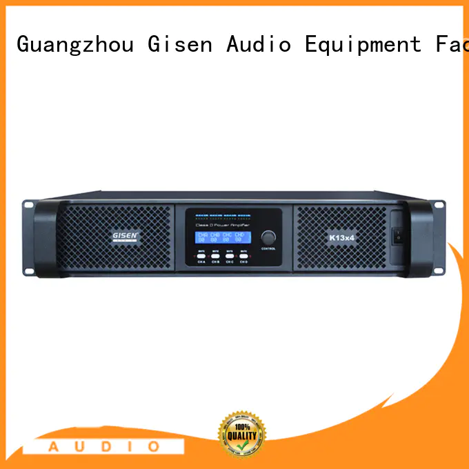 Gisen guangzhou digital audio amplifier manufacturer for entertaining club