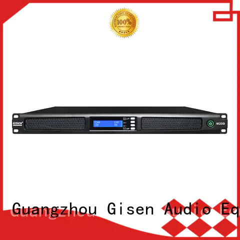 Gisen new model digital amplifier manufacturer for venue