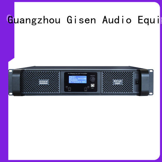Gisen professional multi channel amplifier wholesale for stage