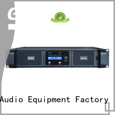 Gisen professional digital audio amplifier supplier for performance