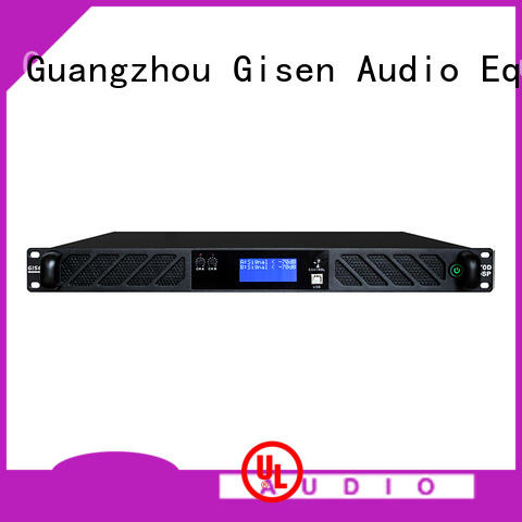 Gisen high quality dj power amplifier manufacturer for venue