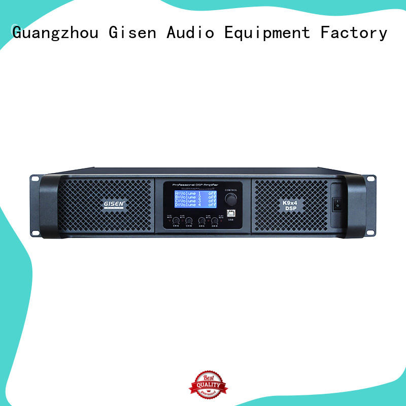 multiple functions dj power amplifier 1u manufacturer for stage
