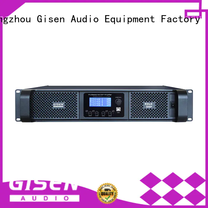 Gisen dsp studio amplifier factory for stage
