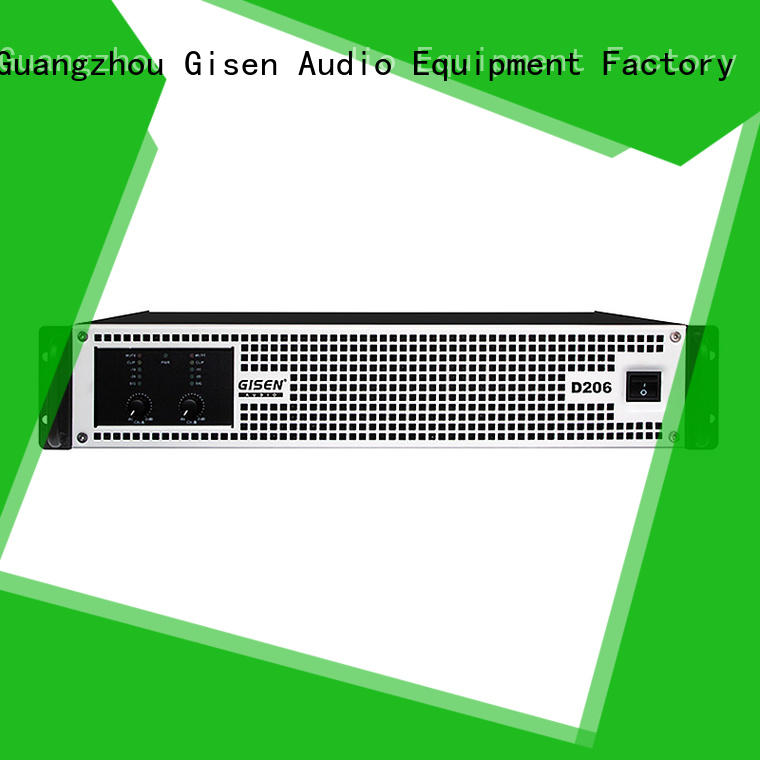 Gisen guangzhou home stereo power amplifier supplier for entertaining club