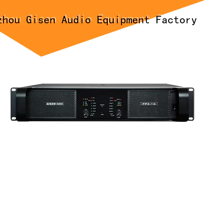 Gisen unreserved service compact stereo amplifier one-stop service supplier for vocal concert