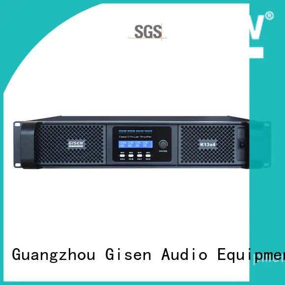 Gisen 2100wx2 sound digital amplifier manufacturer for entertaining club