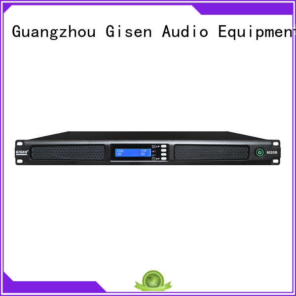 Gisen 4 channel home amplifier series for venue