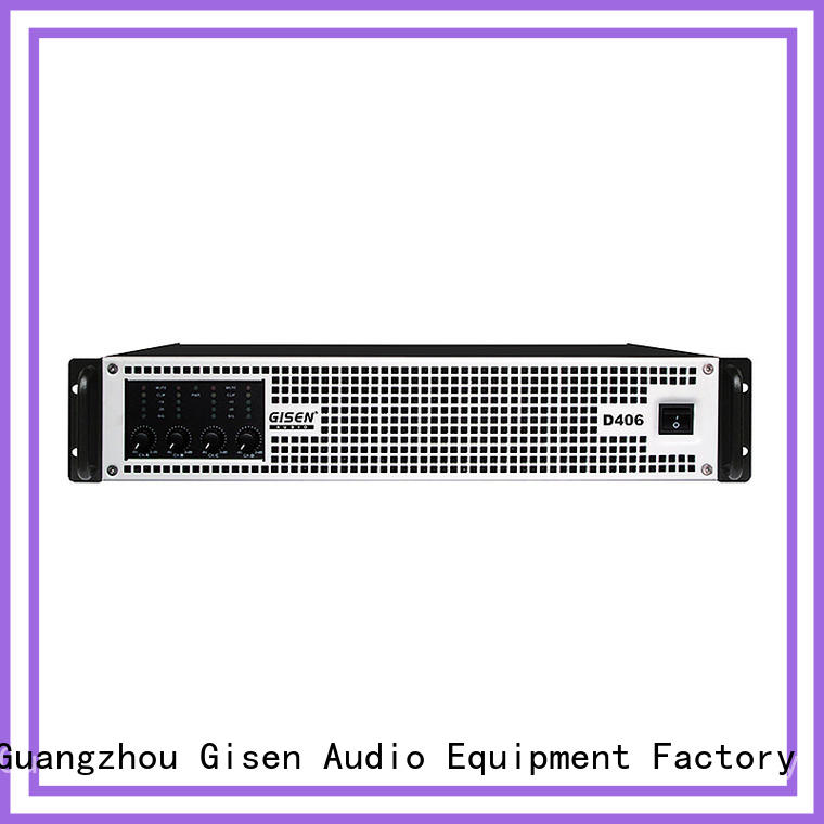 Gisen 2100wx2 top 10 power amplifiers fast delivery for ktv