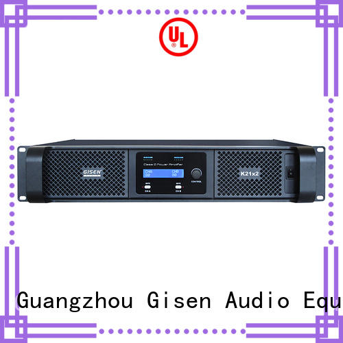 guangzhou class d digital amplifier 2100wx2 manufacturer for stadium
