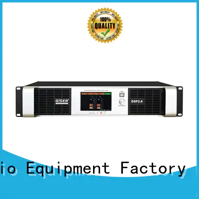 Gisen multiple functions amplifier power manufacturer for performance